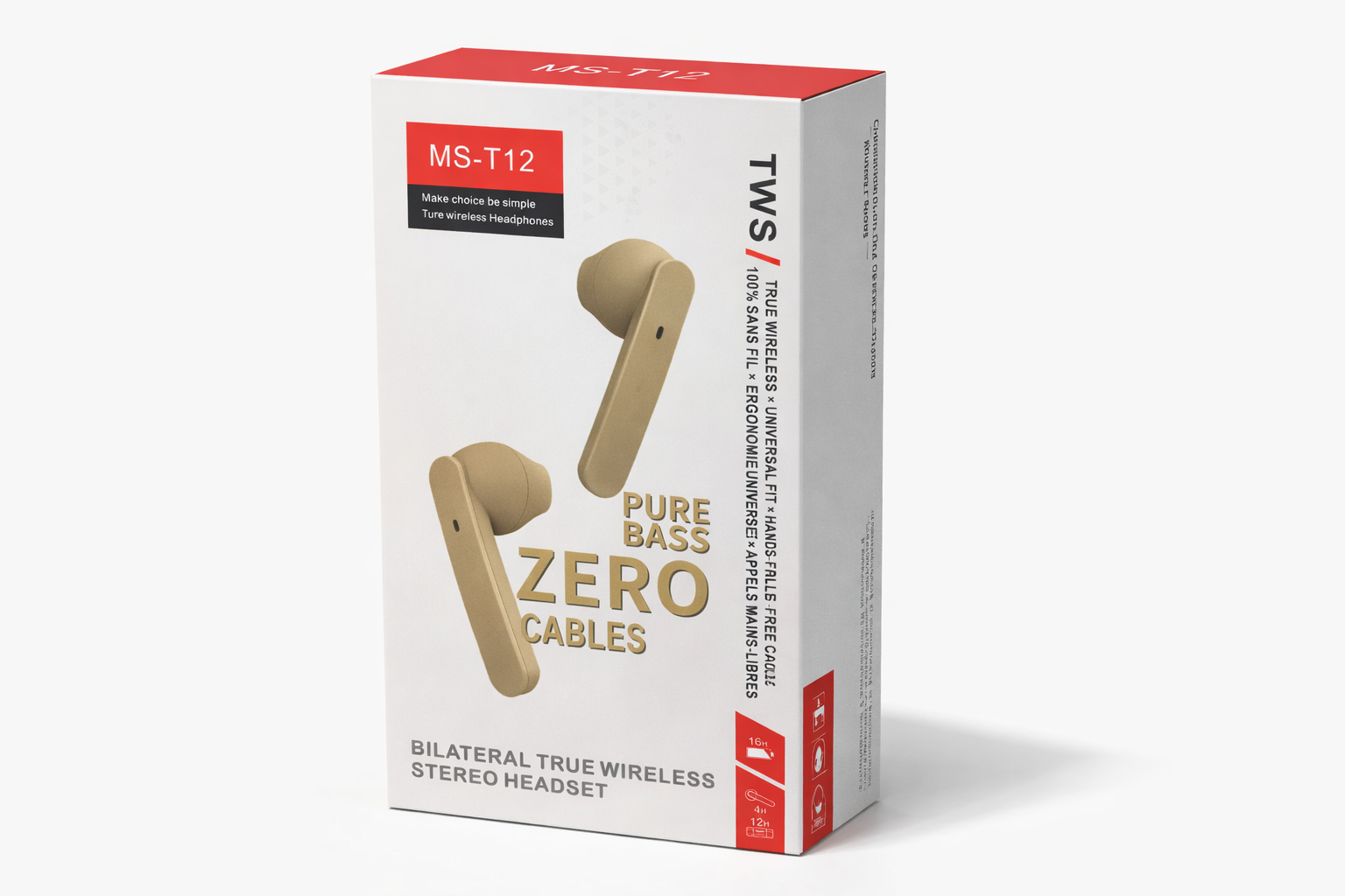 BILATERAL TRUE WIRELESS STEREO HEADSET