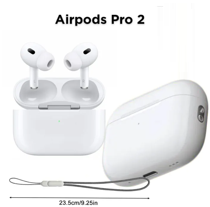AirPods Pro-( 2nd Genereation ) SS Master Copy -White-