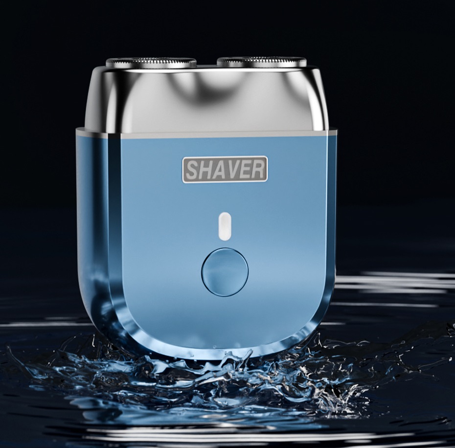 Electric Shaver MINI Magnetic Double Blade Shaving Portable